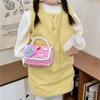 Childrens Bag Cartoon Girl Portable Mao Mao Strange Shoulder Slung Small Bag