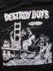DESTROY BOYS czarna koszulka Full Size S Do 5XL Prezent Dla Fana KK1568 Koszulka Unisex