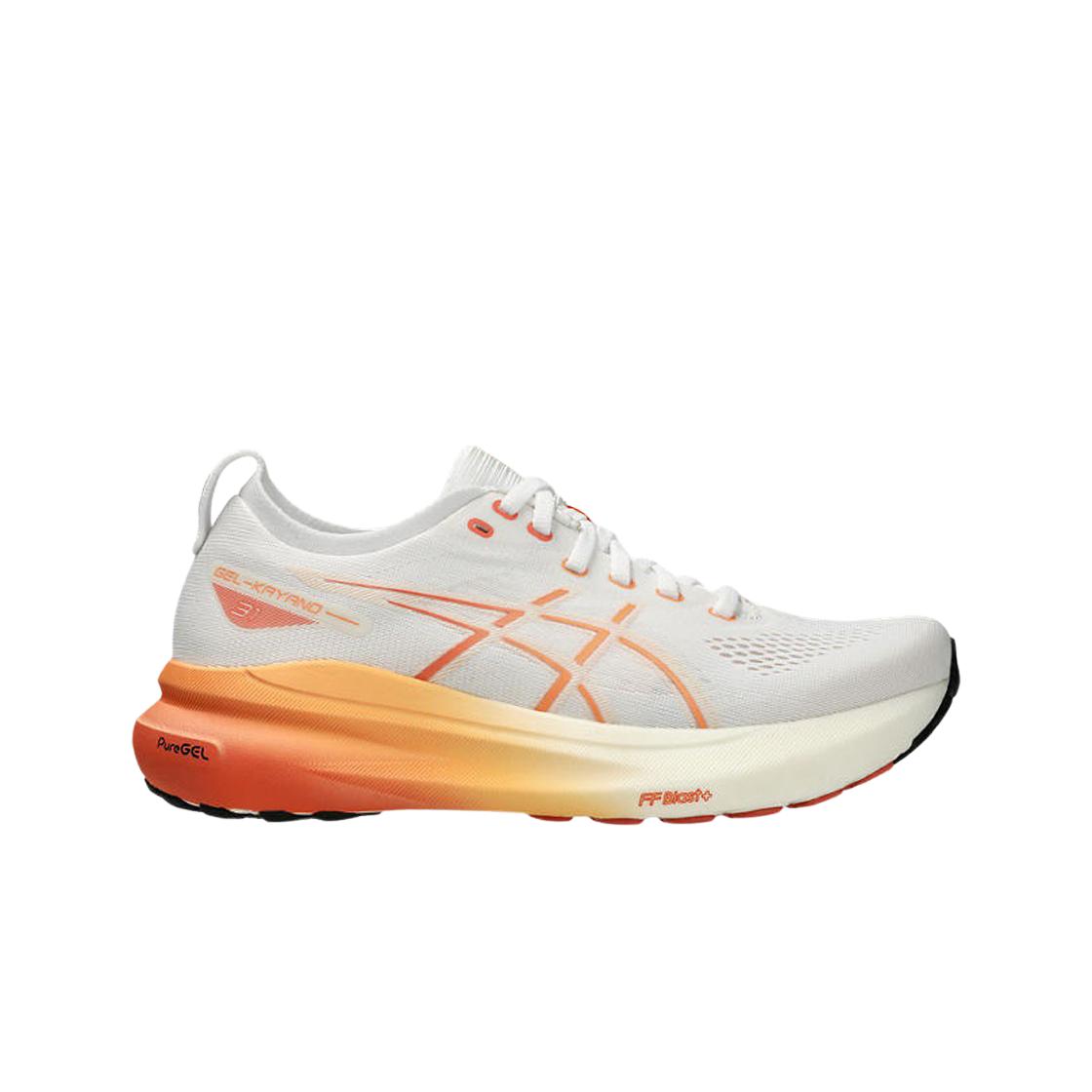 

(w) Asics Gel-kayano 31 White Faded Orange W255