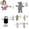 Water Hot Bottle With Plush Cover Soft Fluffy Monkey Unicorn Rubber Hand Warmer