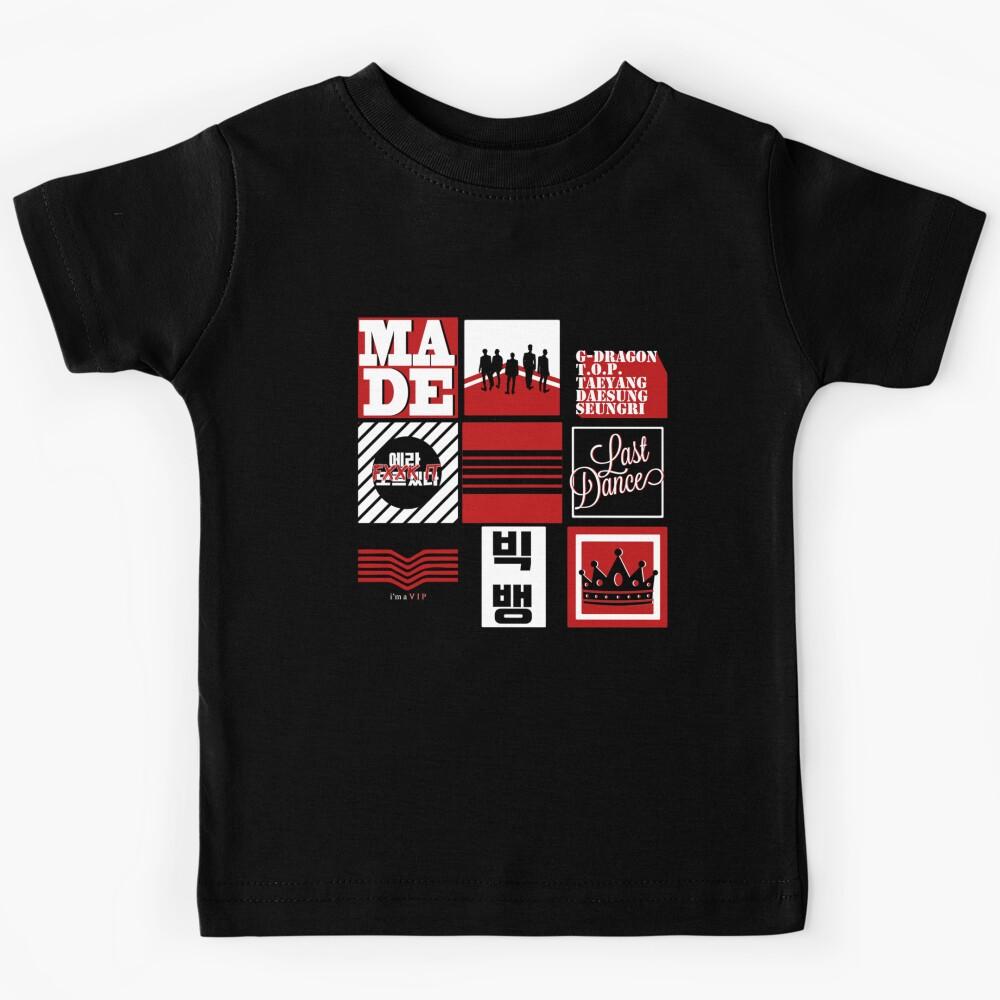 Big Bang Made Pattern Kids T-Shirt 130