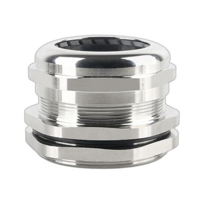 1piece Waterproof Cable Gland Connector IP68 Nickel Plated Brass Metric Cable M8 M10 M12 M14 M16 M18-M36 Fit 18-25mm For 4-8mm