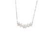 Zirkon blume halskette frauen licht luxus nische design schlüsselbein kette geschenk high-end-anhänger