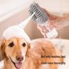 Multi-Functional Pet Bath Brush: Silicone Scrubbing, Cleaning, and Massage Tool for Cats and Dogs