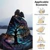1pc Tree of Life Printing Lightweight Flannel Blanket, Comfortable and Warm Blanket, for Camping Sofa Bed and Couch Office, Suitable for Gift