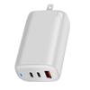 65W GaN Dual USB-C + A Charger with Replaceable Plug