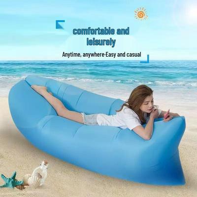 Canapé Gonflable Portable – Fauteuil Inclinable d'Extérieur Confortable pour Camping et Festivals de Musique, Style Inspiré de TikTok