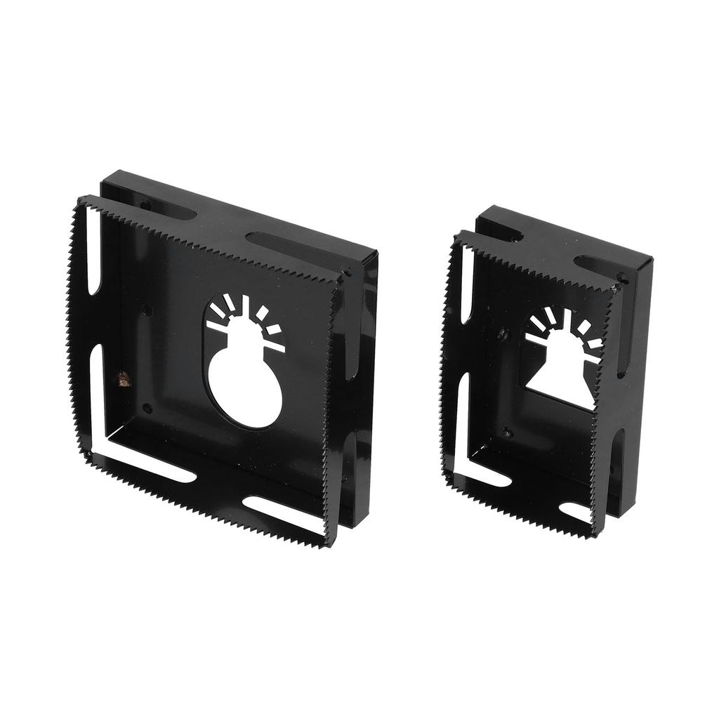Square Slot Cutter Electrical Wall Outlet Woodworking Milling Tool Rectangle Drill