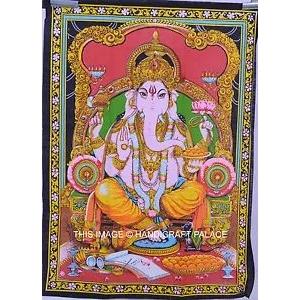 Hippie Tapestry Ganesh India 75x100