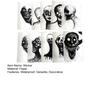 10 Sheets Horror Sketch Stickers Waterproof Vinyl Decals for Laptop Water Bottle Skateboard Halloween Spooky Decor for Teens Adults