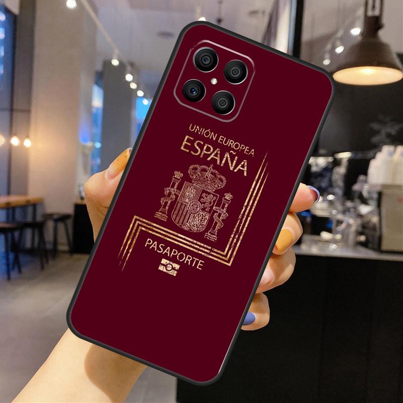 Spain Flag Case For Honor Magic 8 7 6 5 Lite Cover For Honor 200 400 Pro 50 70 90 X8a X8b X9a X9b X9c