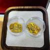 Pure Gold 999 Wealth-Boosting Mobile Phone Sticker - 2mg Gold for Daily Prosperity