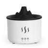 Compact Volcano Aromatherapy Humidifier: 400ml Desktop Water Oxygen Machine with Small Hollow Design and Crack Simulation.