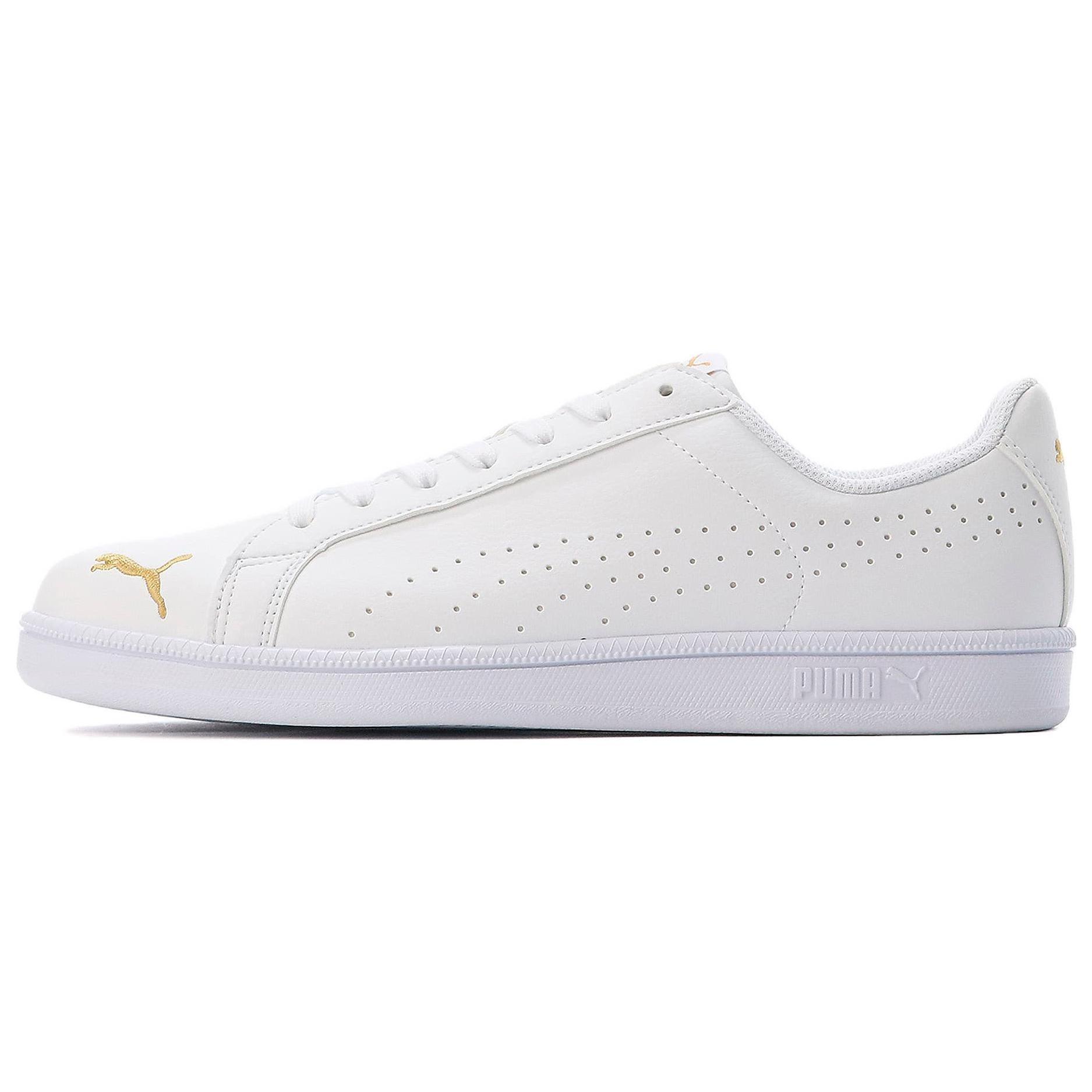 PUMA Smash Cat Purf FS SL White Yellow Men s 387796-04 EU 44