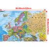 Russian Map-Europe Map-Political Distribution Map,Wall Art Posters,Tourism/Educational Tool,Decorative Hanging Picture