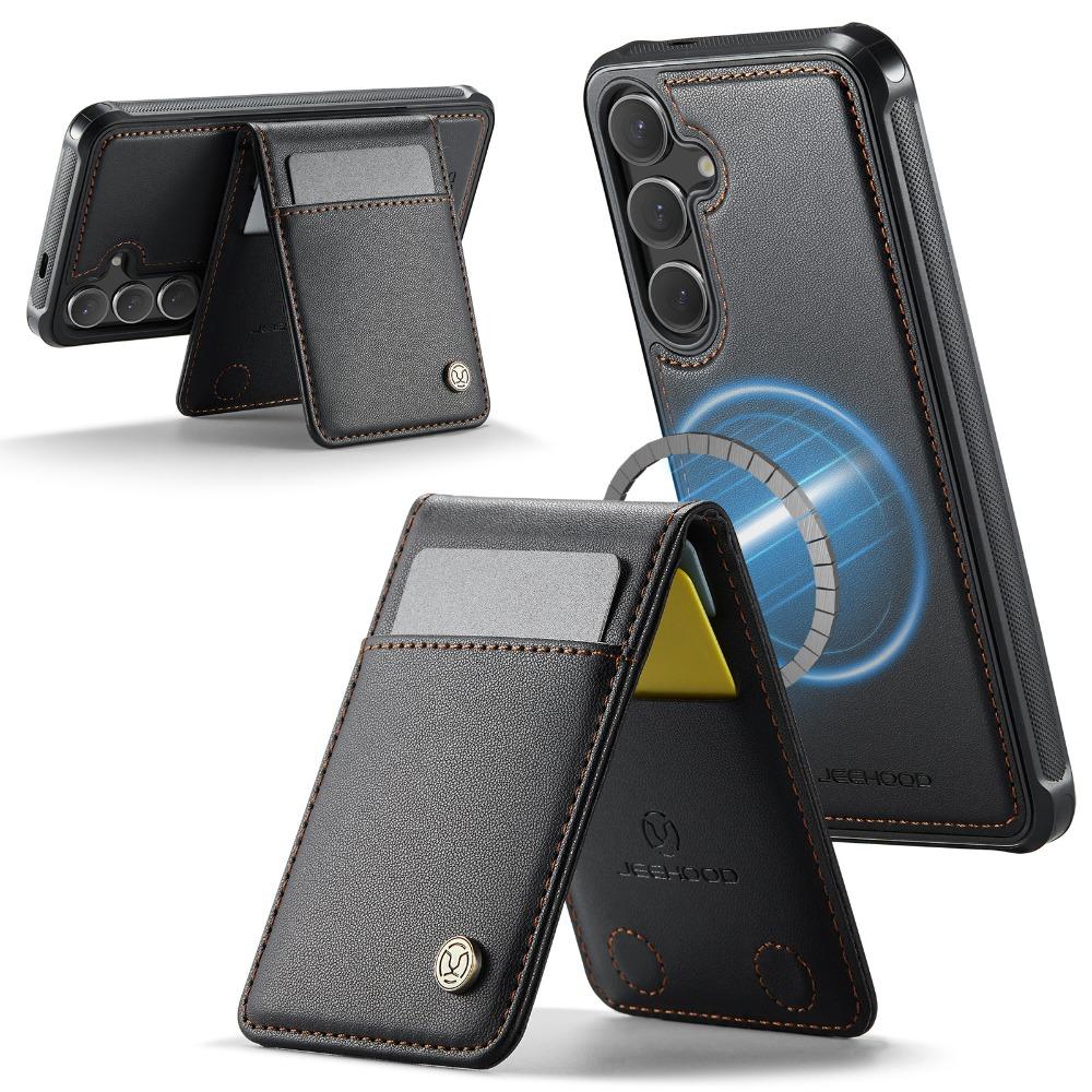 

Для Samsung Galaxy S25 Ultra S24 S23 S21 S20 FE S22 Plus A56 A36 A26 A16 2-в-1 съемный чехол-кошелек с блокировкой RFID-меток и держателем для карт For Galaxy S24 FE