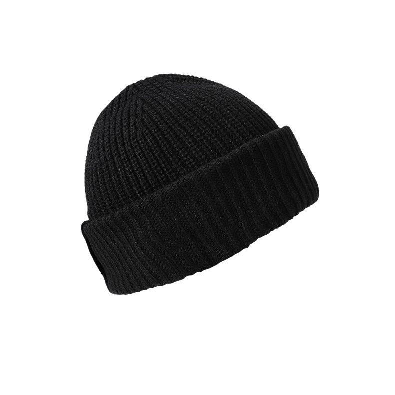 Knitted Winter Mens Hat With Windproof And Thermal Features For Cold Weather Wear