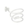 Home Wall Mounted Bathroom Hair Dryer Rack, Aluminum Hair Dryer Rack with   Spiral Design To Save Space In Homes and Hotels