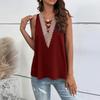 New Summer Casual Temperament Slim Fit Sexy Vest T-Shirt Sleeveless Suspender Versatile Top Strapless Women