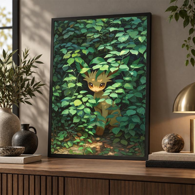 5D Diamond Painting Leafeon DIY Full Drill Diamond Art Kit Home Decoration