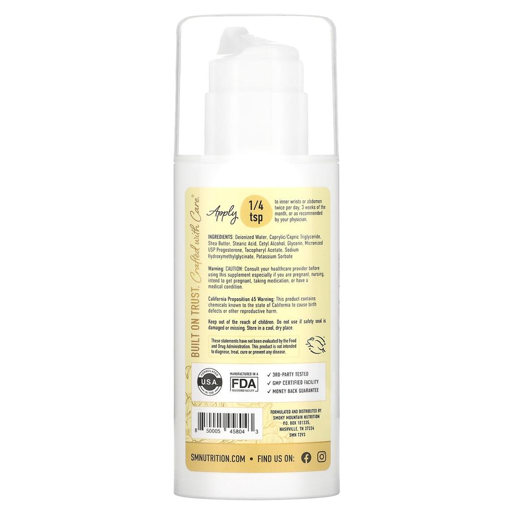 SMNutrition, Progesto-Life, Fortgeschrittene Formel, 4 oz