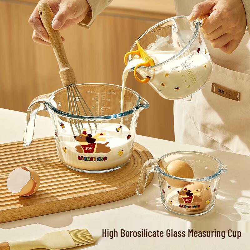 Cilock High Borosilicate Glass Measuring Cup 1000ML