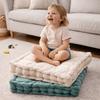 Square Chair Cushion Thicken Seat Pad Home Decor Velvet Tatami Cushion  Office