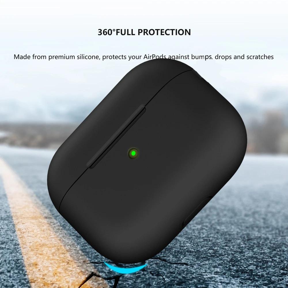 Ultra-dünne Silikon-Kopfhörerhülle für Airpods 1/2, Airpods 3 4 Schutzhülle für Apple Airpods Pro 2 3 Airpods Cover