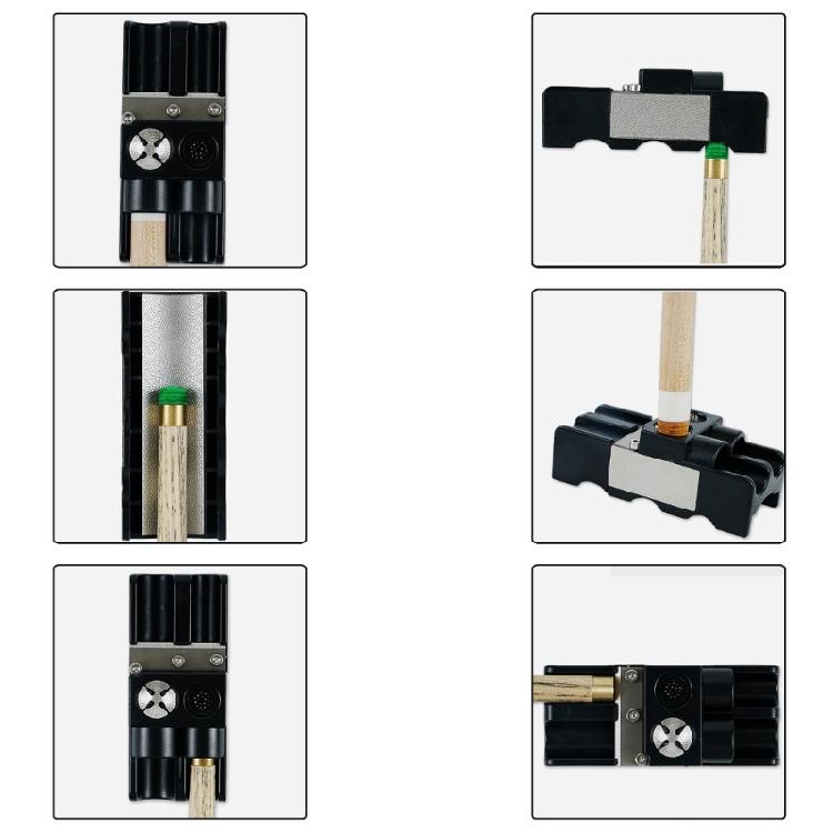 9 In 1 Billiards Club Replacement Repair Tool Cue Tip Shaper for Rapid Cue Tip Repair Multifunctional Rod Repair Tool