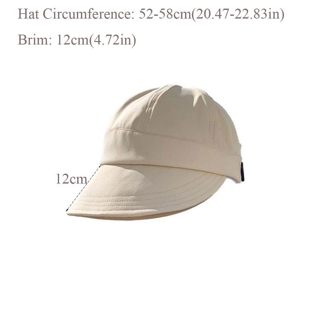 Anti-UV Sun Hat Ponytail Hat Fisherman Cap Fashion Beach Caps