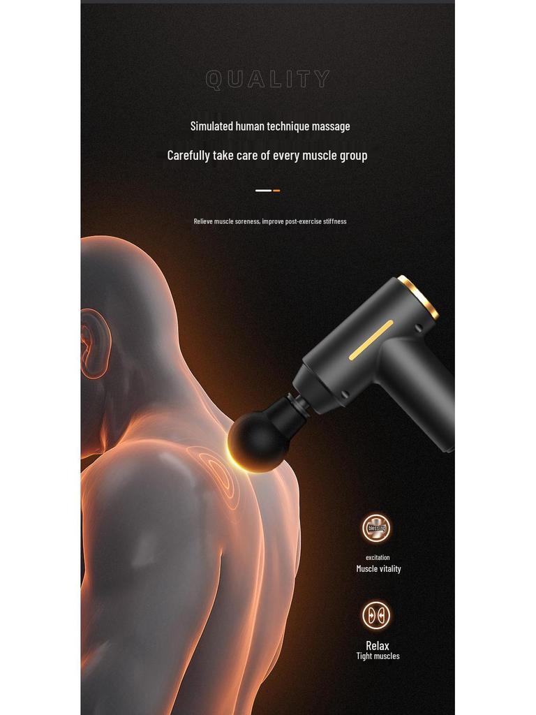 Neck and Full Body Portable Vibration Massage Gun