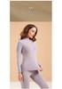 Damen Herbst & Winter Reines Baumwoll-Mittelhoher Kragen Thermoset: 2025 Neuer Stil Basisschicht