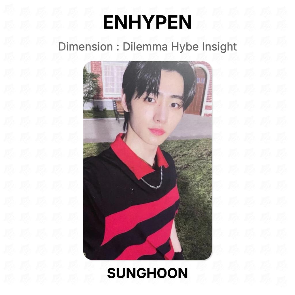 ENHYPEN Dimension : Dilemma Hybe Insight Official Photocard