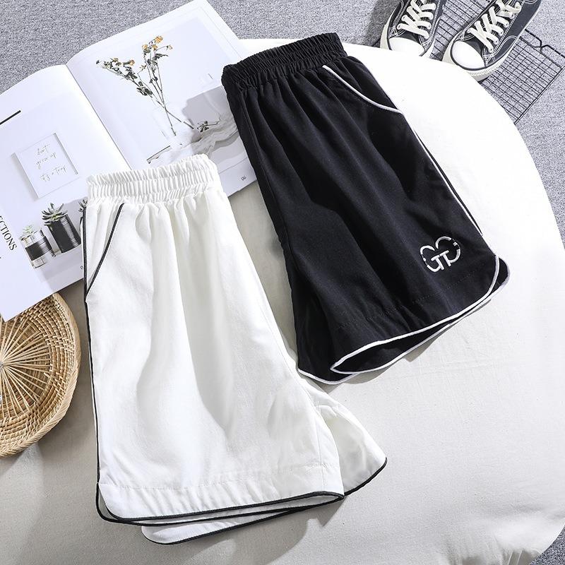 Casual Sports Shorts Women's Summer Loose Thin Ice Silk Wide Leg Pants