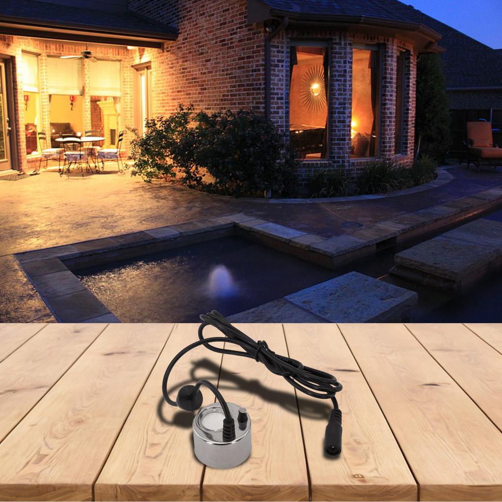 Garden Fog Maker 38.4*35mm 38mm Fog Maker Water Depth 40-70mm Good Quality Maximum Evaporation 350ml h Balcony Garden