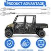 2PCS Tailgate Cable Compatible With Polaris Ranger 2005-2006, 500 2005-2010, 700 2005-2009, 800 2010-2016, 900D 2011-2014 Tail Gate Cable Replace #