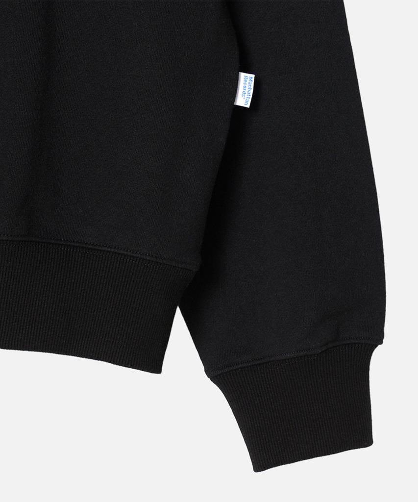Maenhatanlekojeu Manhattan Records Classic Logo Crewneck - Black