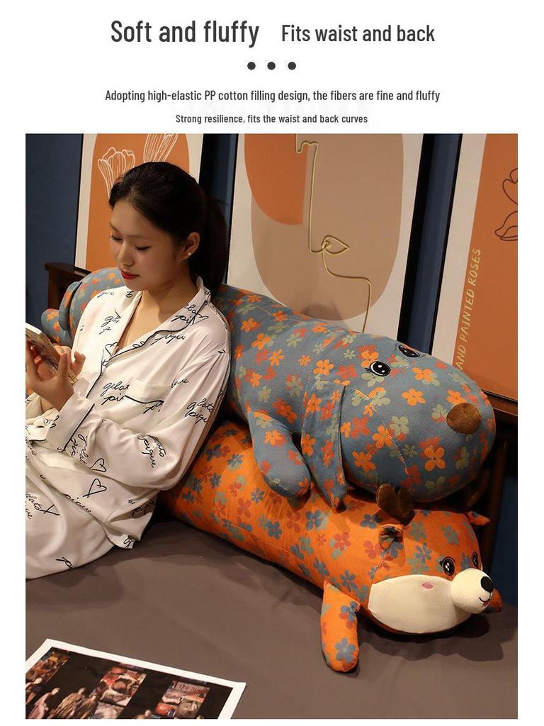 Removable & Washable Three-Layer Cartoon Animal Hugging Pillow for Girls