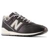 New Balance Nb 996 Round Toe Lace-Up Leather Low-Top Running Shoes Men Sneaker Black Gray CM996RI2