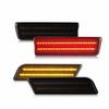 For 2010-2013 Ford Transit Connect Amber/Red Bumper LED Side Marker Light Lamp