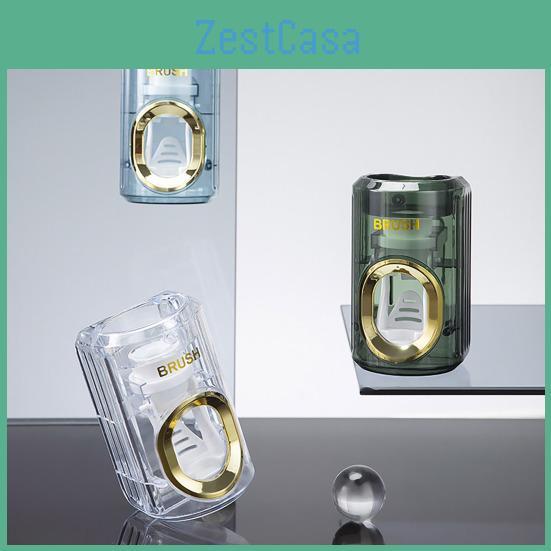 Spacesaving Handsfree Squeezer Wall Suction Mounted Automatic Toothpaste Detachable Easy To Clean Dustproof Toothpaste