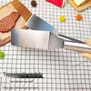 Stainless Steel Teppanyaki Spatula for Cooking, Hand-Grabbed Pancake and Steak Griddle Tool
