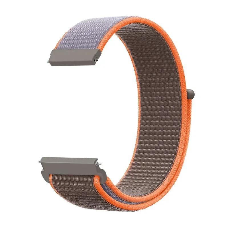 20/22mm Nylon Loop Strap For Amazfit Balance Smartwatch Replacment Bracelet Sport Watchband Correa For Amazfit Balance Watchband