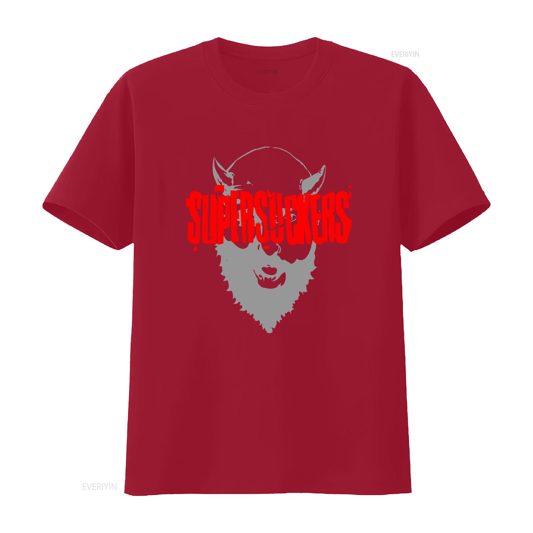 

Mens Supersuckers Rock Band T Shirt Small Black Perfect for Music Lovers vintage Washed Top For Everyday Wear graphic homme S