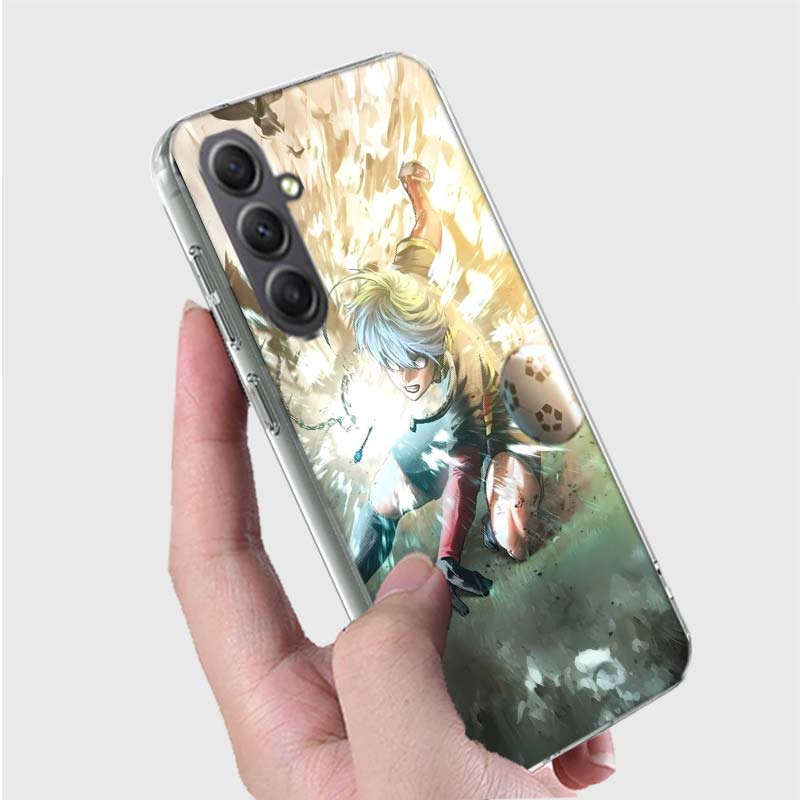 Blue Lock Anime Phone Case for Samsung A16 A26 A36 A56 A17 A37 A57 A07 A06 A02S A03 A04S A05S Galaxy Note 20 10 A50S A71 A51 A31