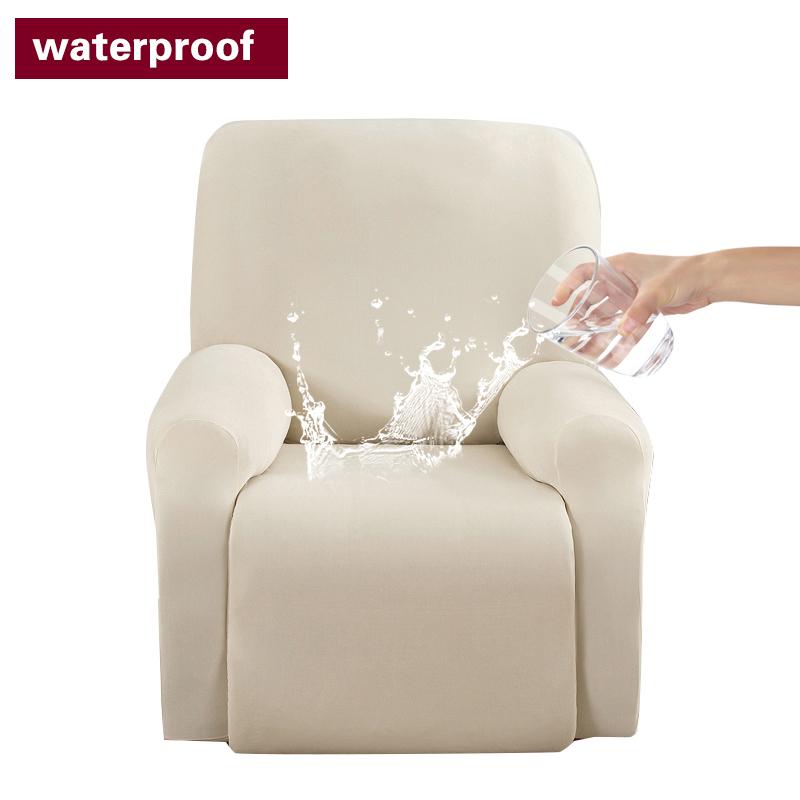 Water-Repellent Split Recliner Chair Cover Elastic Armchair Cover Single/Loveseat/ Sofa Non-Slip Sofa Covers For Living Room