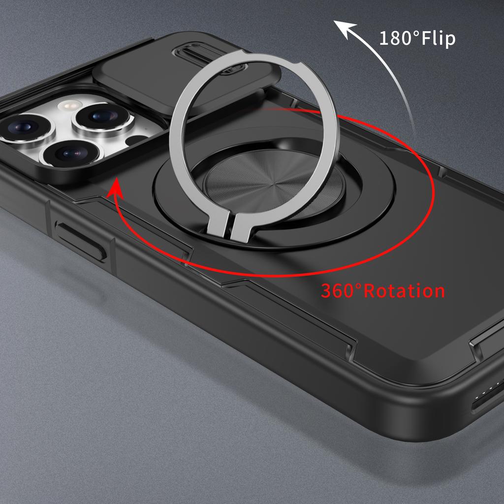 Stand Function for Magsafe Case for Iphone 17 Pro Max 15 16 Plus 12 13 14 Pro Max Iphone17 Iphone16 Mobile Phone Bag Cover