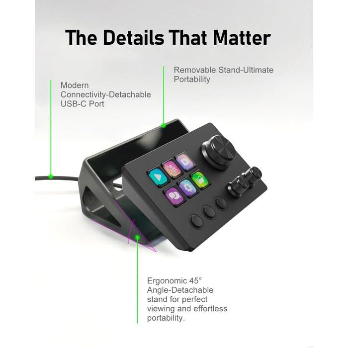 [VSDINSIDE] Stream Dock Stream Controller N3 Black Medium
