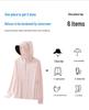 Ice Silk UPF50+ Summer UV Protection Jacket for Men & Women