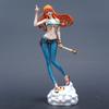 One Piece Figure C2 Nami Surrounding Tide Play Table and Chassis Second Dimension Beautiful Girl Animation One Piece Second Dimension